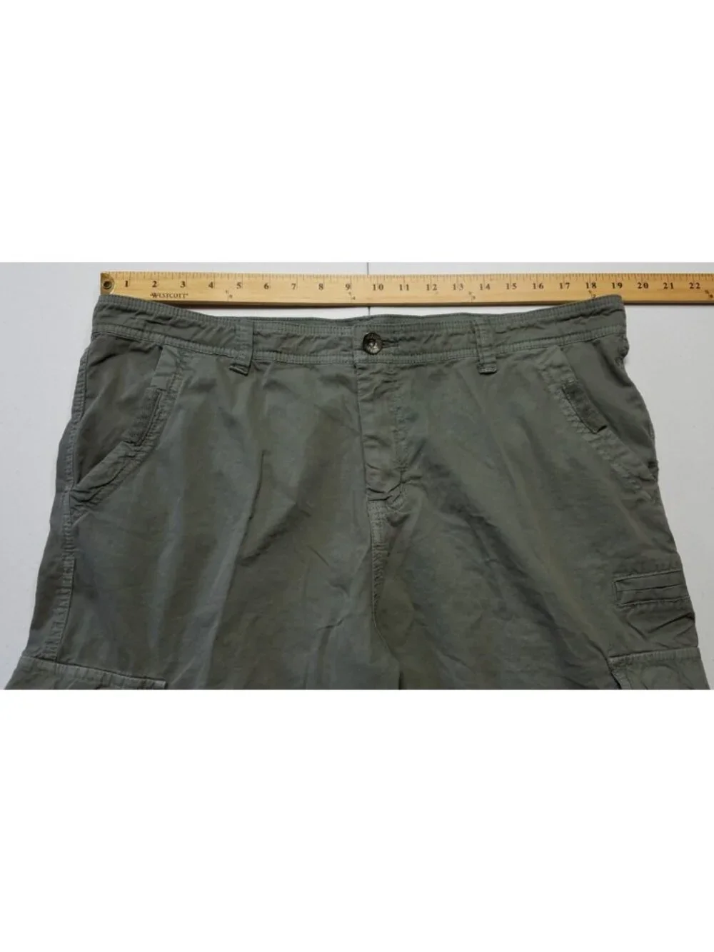 Cargo Shorts Flat Front Hiking Camping Outdoor QIAO YUN Design Brand Men 40 NWT